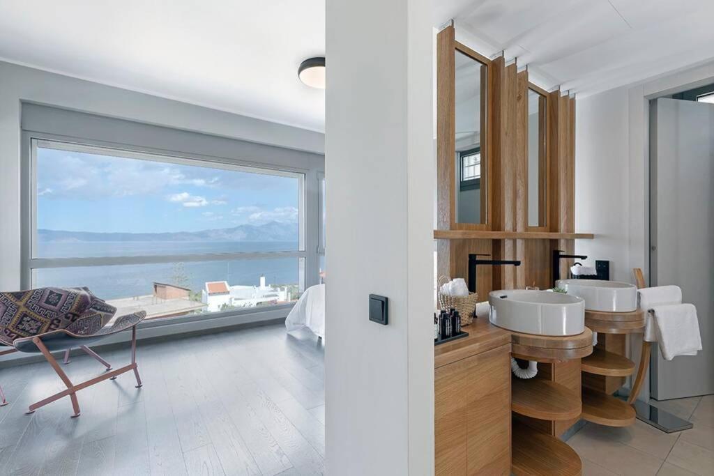 Villa Theologos Теологос Екстериор снимка