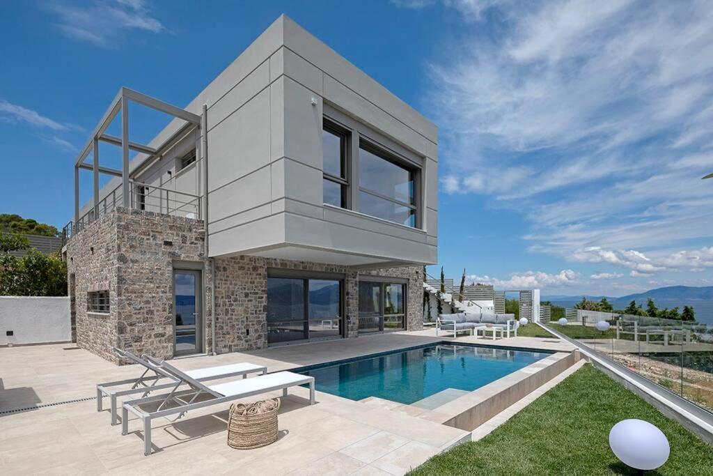 Villa Theologos Теологос Екстериор снимка